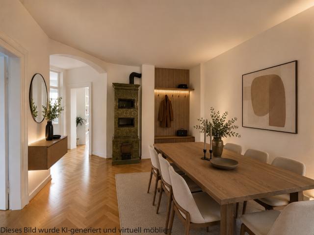AIGNER Bezugsfreie 2,5 Zimmer Wohnung in denkmalgeschütztem Altbau im Herzen der Maxvorstadt