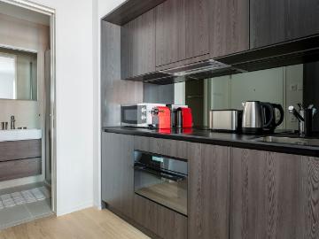 Airy Furnished Studio Apartment in Sihlfeld, Zurich Amsterdam Apartments for Rent