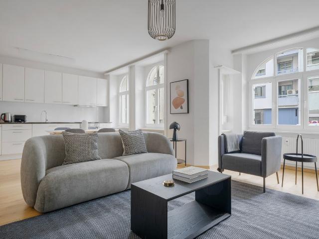 Airy 2 Bedroom Furnished Apartment in Gundeldingen, Basel Amsterdam Apartments for Rent