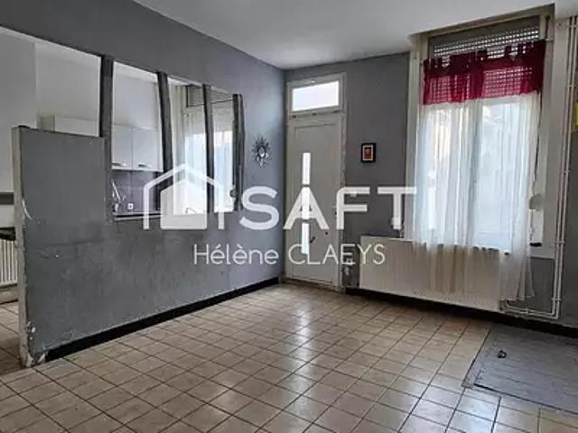 Aire sur la Lys 62120 Achat / Vente maison 3 pièces t3 terrasse