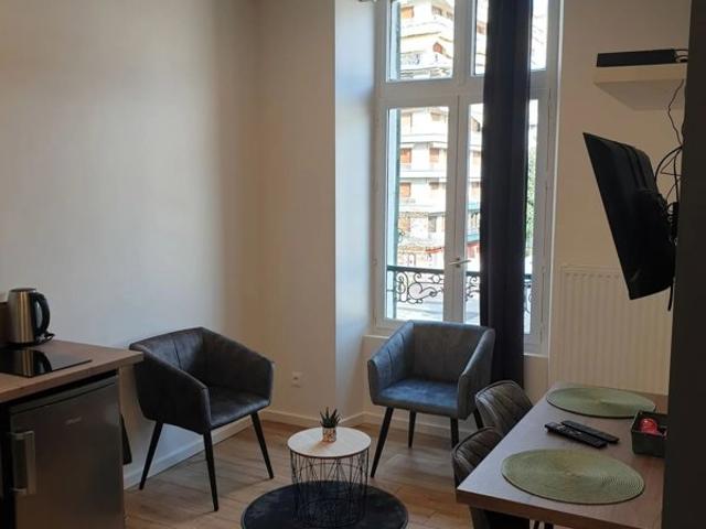 Aix les Bains à vendre studio loué de 19m²