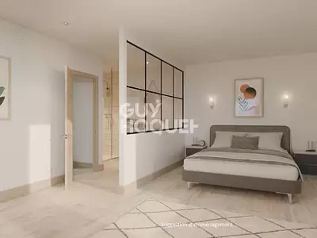 Aix les Bains 73100 Achat / Vente appartement 4 pièces t4 au dernier étage cave