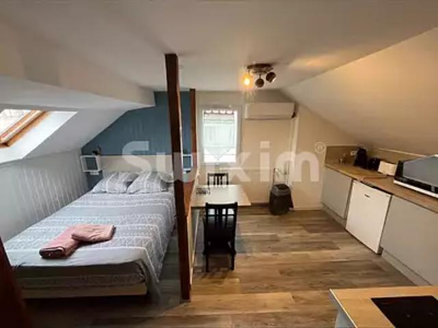 Aix les Bains 73100 Location appartement 1 pièce t1 au dernier étage