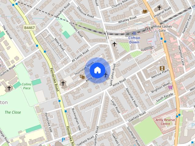 Alma Vale Road, Clifton, Bristol, BS8