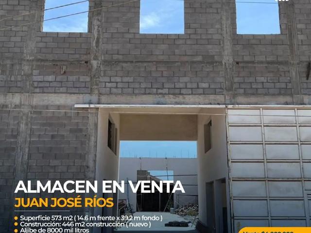 ALMACEN CON OFICINAS EN VENTA JJ RÍOS