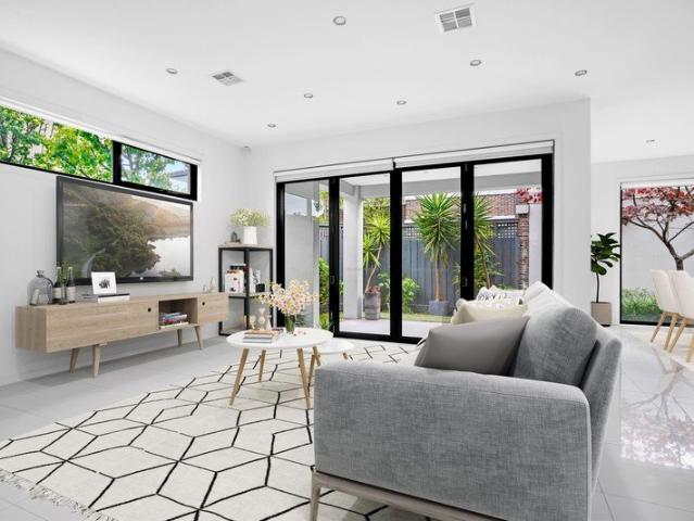 Almost New Art Deco Three or Four Bedroom Home In Bayside Brighton East
