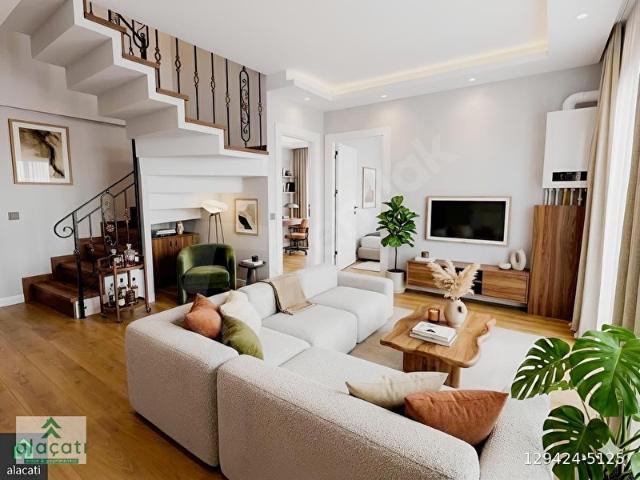 ALAÇATIDAN BULVAR DİBİNDECADDE ÜZERİNDETERASLIİSKANLI3+1