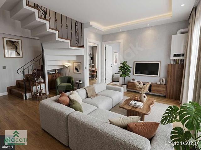 ALAÇATIDAN BULVAR DİBİNDECADDE ÜZERİNDETERASLIİSKANLI3+1