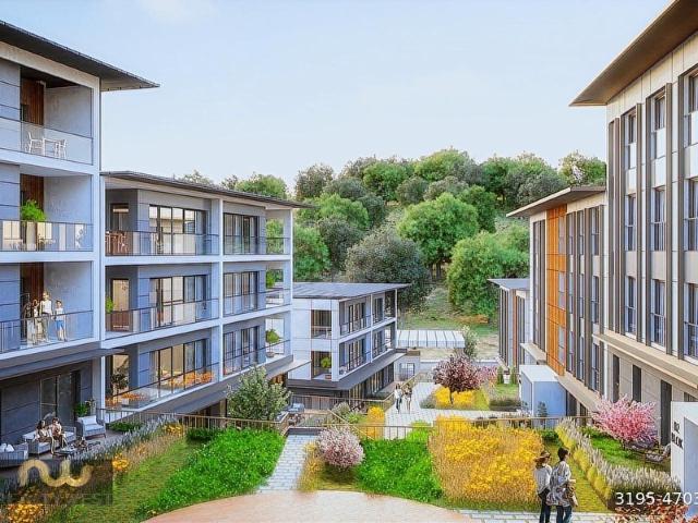 ALA ÇEKMEKÖY ORMAN'DA DOĞAYLA İÇ İÇE ÖZEL BAHÇELİ 4+1 BAHÇE KATI