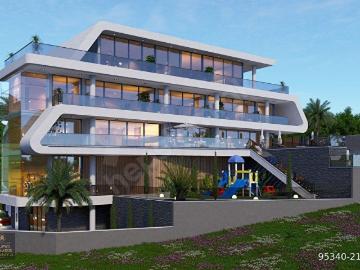 ALANYA CİKCİLLİ'DE SATILIK ULTRA LÜKS 7+3 FULL MANZARALI VİLLA