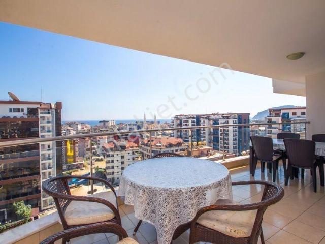 Alanya Cikcillide Deniz Manzaralıı İkamete Uygun 4+1 Dubleks