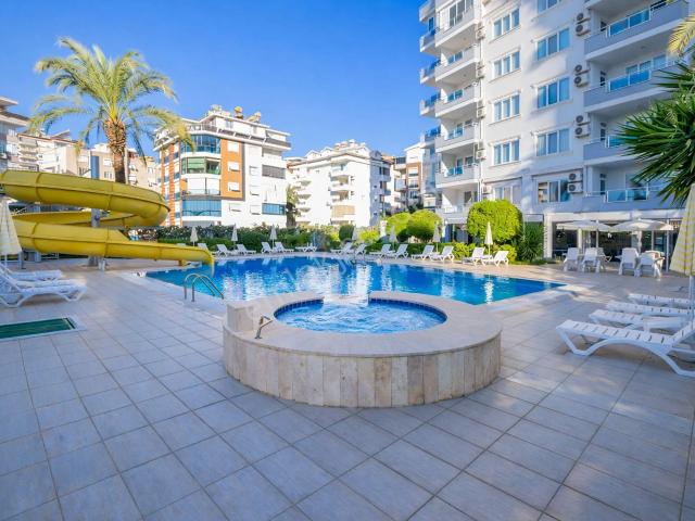 Alanya Cikcilli'de Panoramik Manzaralı Satılık Eşyalı 3+1 Dublex