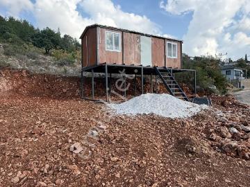 Alanya Asmaca Da Satılık Bahçeli Konteynır Ev