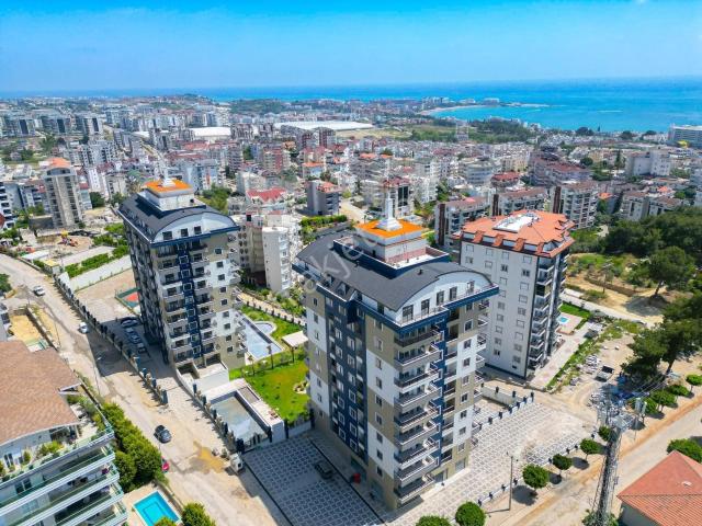 Alanya Avsallar'da Denize Yakın Lüx Eşyalı 1+1 Satılık Daire