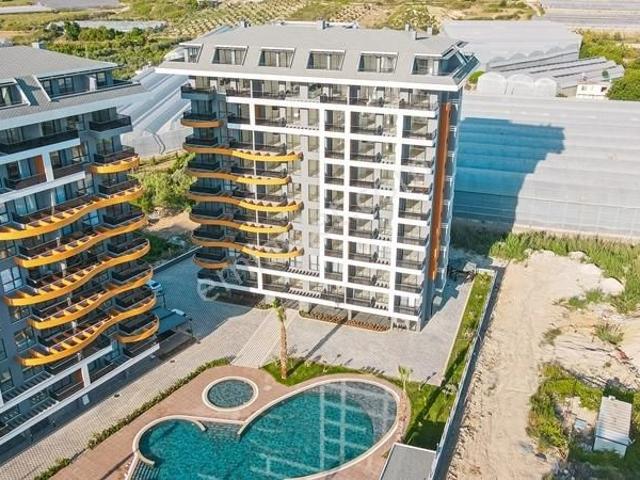 Alanya Avsallar'da Lüks Konut Projesinden 1+1 Sıfır Daire