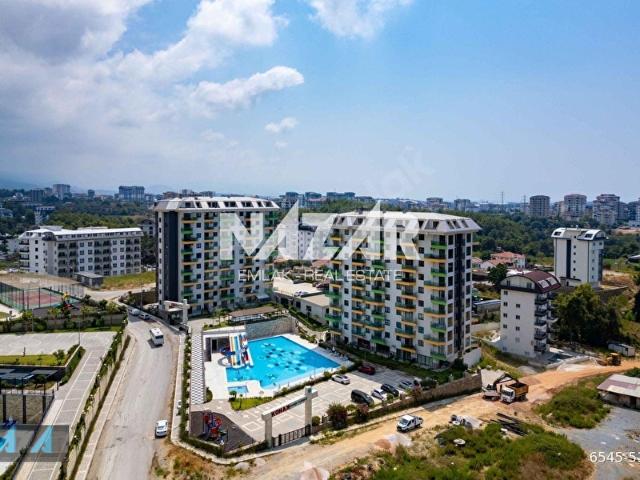 Alanya Avsallarda Satılık 2+1 Dubleks Daire Konak Green Towers