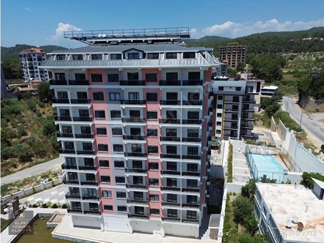 ALANYA AVSALLAR'DA SATILIK 1+1 AMERİKAN MUTFAK SIFIR DAİRE