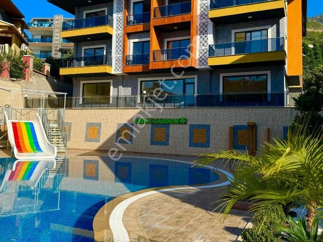 Alanya Büyükhasbahçe Onur Gardenda Satılık 2+1 Bahçe Dubleks