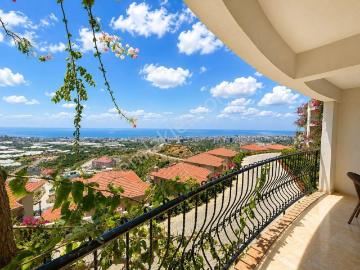 Alanya Gold Cıty Hotel'de Full Deniz Manzaralı Uzun Dönem Kiralık 1+1 Daire