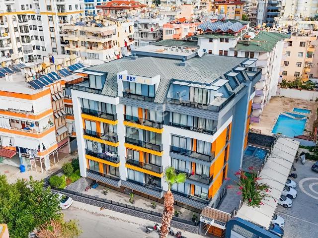 Alanya Güllerpınarı Mah. 1+1 55 M2 Yeni Bina Denize Yakın Merkez