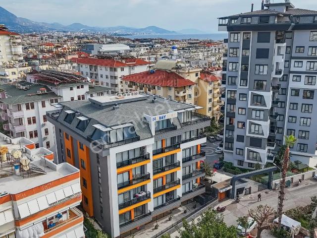 Alanya Güllerpınarı'nda Denize Sadece 450m, Yeni Bina 1+1 Daire