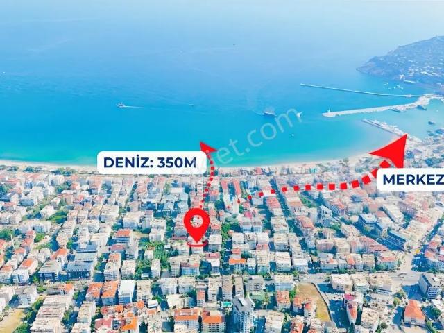 Alanya Güllerpınarı'nda Satılık 2+1 Ayrı Mutfaklı Daire