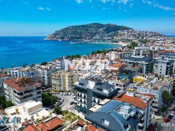 Alanya Güllerpınarında Satılık Deniz Manzaralı Daire