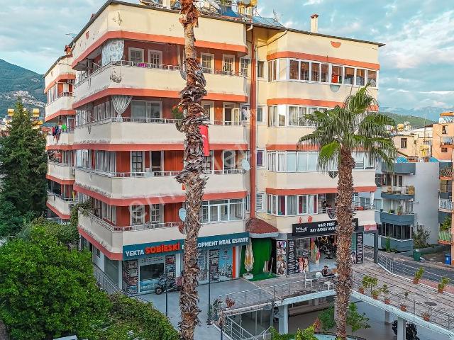 Alanya Damlataş'ta 2+1 Eşyalı Ofis Tapulu Konaklamaya Uygun