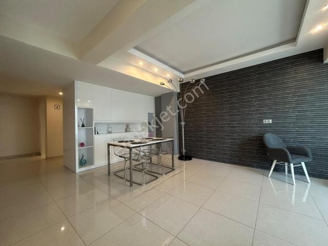 Alanya Damlataşta Satılık Denize 50 M 135m² 1+1 Fulleşyalı Daire