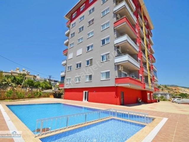 Alanya Demirtaş'da Satılık 2+1, Ayrı Mutfaklı, Havuzlu Daire