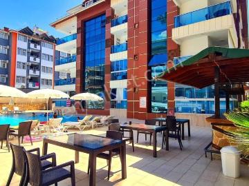 Alanya Kızlar Pınarı 1+1 Eşyalı Daire Cleopatra Plaja 300m