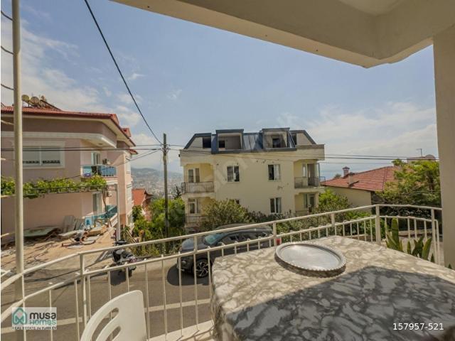 Alanya Kale'de Satılık 2+1 Eşyalı Daire