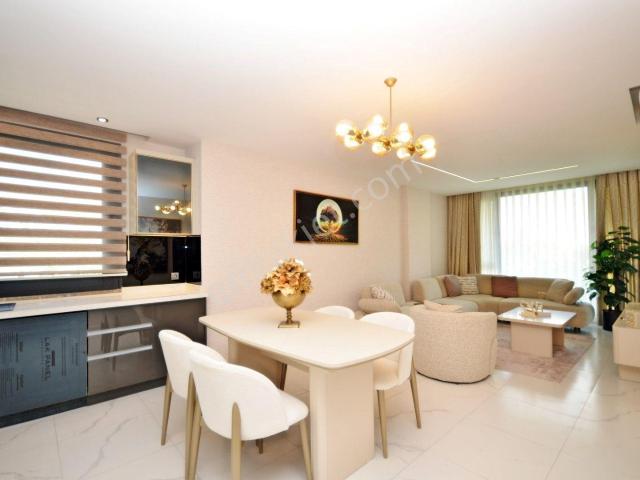 Alanya Kargıcakta Ultra Lüks Eşyalı Full Kompeks 3+1 Satılık Dubleks