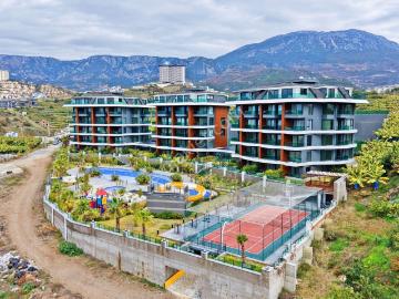 Alanya Kargıcak'ta Deniz Manzaralı Lüks 2+1 Dubleks Daire