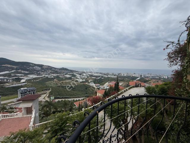 Alanya Kargıcak'ta Full Doğa & Deniz Manzaralı 1+1 İkiz Villa