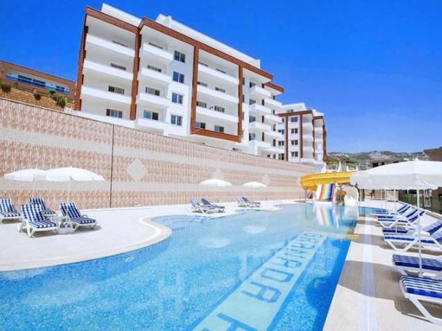 Alanya Kargıcak Granada Res.'de 2+1 Manzaralı Geniş Daire