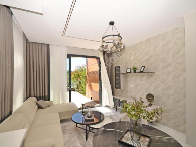 Alanya Kargıcak Lüks Sitede Full Eşyalı Bahçe Dubleks 2+1 Satılık Daire