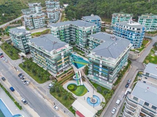 Alanya Kargıcak 1+1 Havuz Manzaralı Kiralık Daire