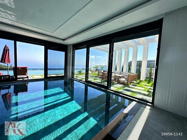 Alanya Kargıcak Satılık 7+2 Villa Ultra Lüks Özel Yapım Taşınmaya Hazır 6 Katlı Villa