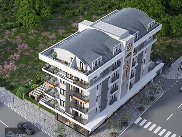 Alanya kargıcak satılık daire 1+1 projeden