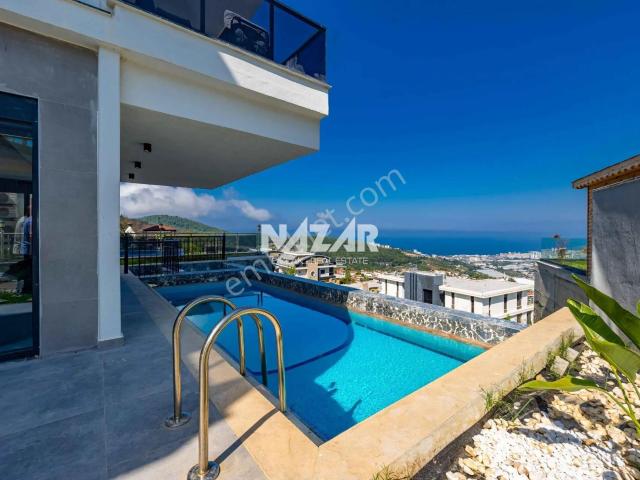 Alanya Kargıcak’ta Satılık 3+2 Manzaralı Müstakil Eşyalı Villa