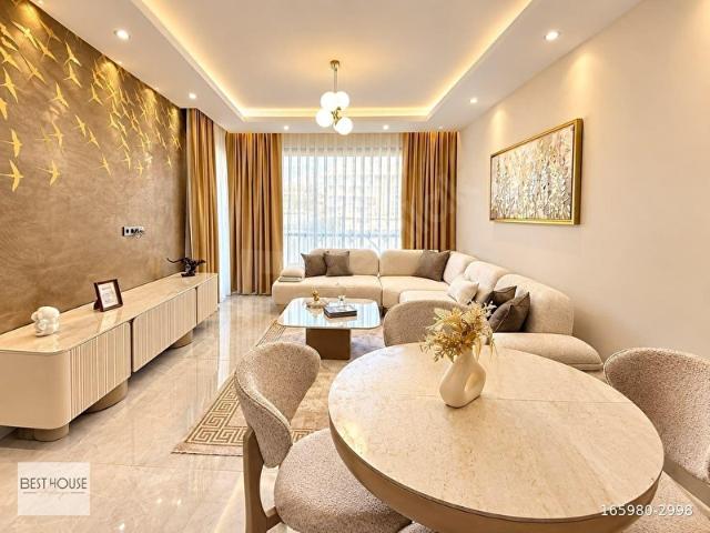 ALANYA KARGICAKTA DENİZE 200 M FULL LÜKS EŞYALI 1+1 SATILIK DAİRE