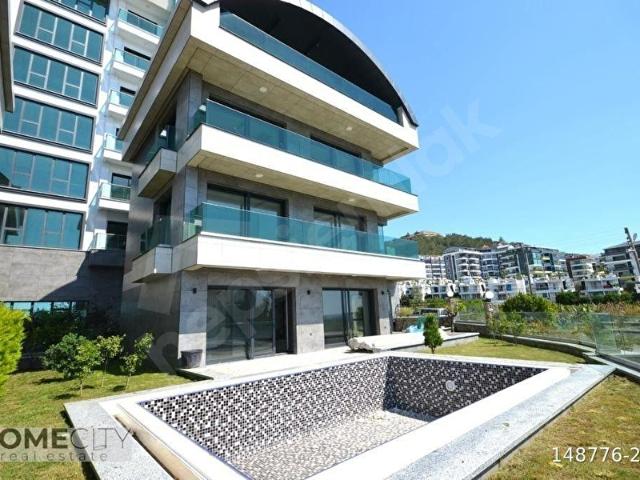 ALANYA KARGICAK 5+1 450M2 4 KATLI DENİZE SIFIR OLAN TEK VİLLA