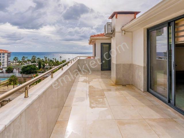 Alanya Kestel Denize 100m Deniz Manzaralı 3+1 Dubleks Satılık Daire