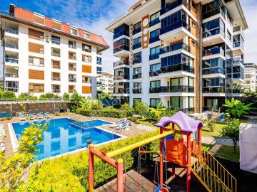Alanya Kestel Denize 100m Deniz Manzaralı 3+1 Dubleks Satılık Daire