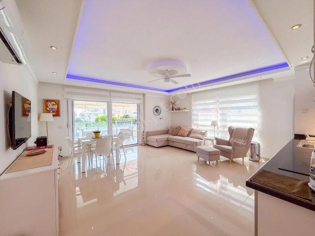 Alanya Kestel Denize 150m Deniz Manz. Eşyalı 1+1 Satılık Daire