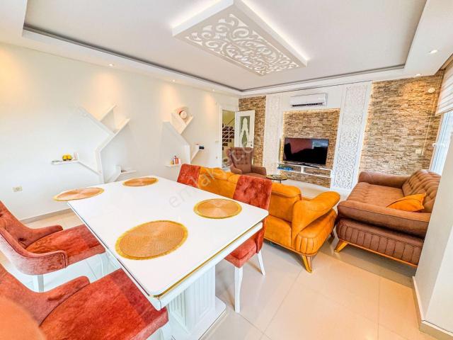 Alanya Kestel Satılık Muhteşem Bir Kompleks 3+1 Lüks Eşyalı Dubleks Daire