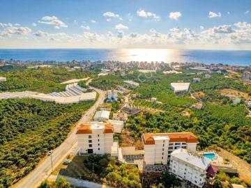 Alanya Kestel 3+1 Ful Deniz Manzara Muhteşem Satılık Penthouse