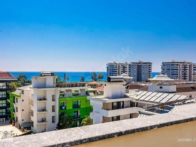 ALANYA KESTELDE DENİZ MANZARALI FULL KOMPLEKS SIFIR 2+1 DUBLEKS