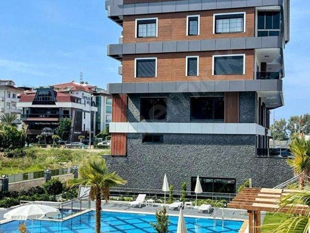 ALANYA KESTEL'DE DENİZ MANZARALI LÜX 1+1 KİRALIK DAİRE